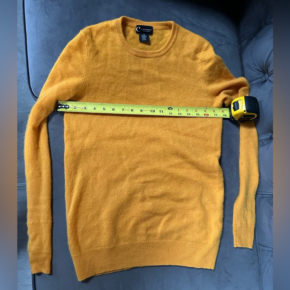 MUSTARD YELLOW 100% CASHMERE EXCELLENT CONDITION